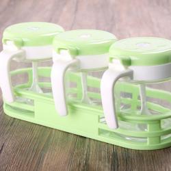 樂(lè)享玻璃調(diào)味盒（三件套