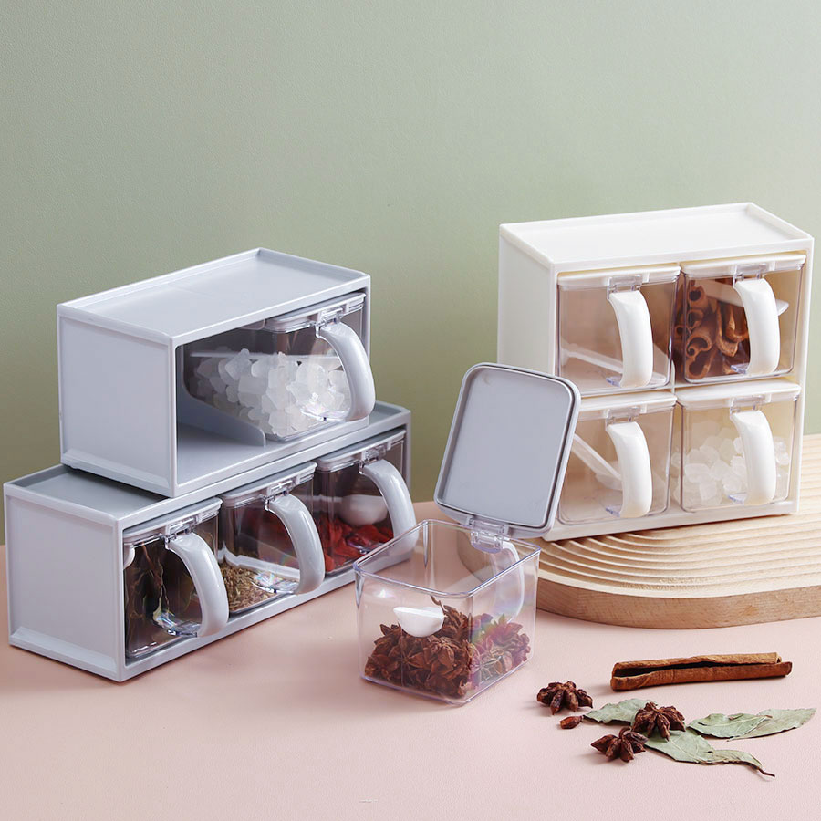 簡約調味盒(兩格/三格