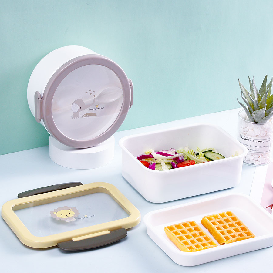 圓形/方形二合一飯盒 