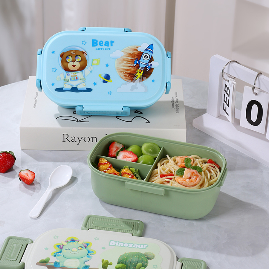 卡通飯盒(PP內膽）