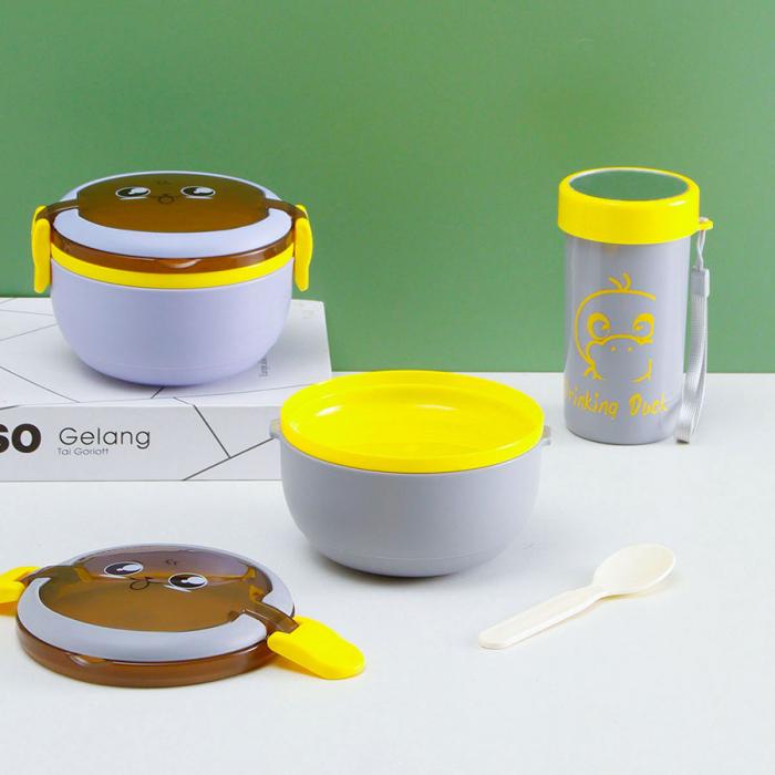 圓型飯盒+300CC水杯